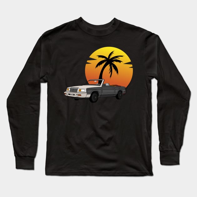 Miami Vice Style 1 Long Sleeve T-Shirt by VecTikSam